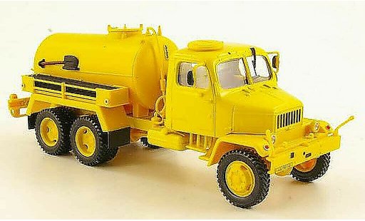 Praga V3S Tankwagen 1/43 Abrex Tank amarillo coche miniatura