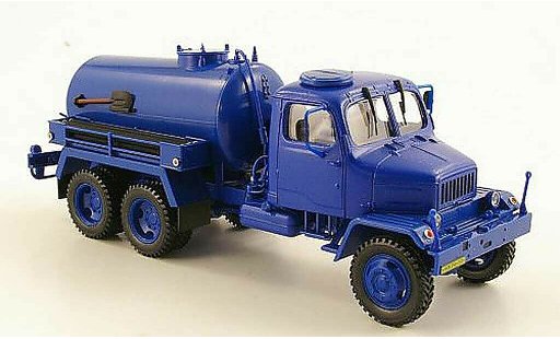 Praga V3S Tankwagen 1/43 Abrex Tank azul coche miniatura