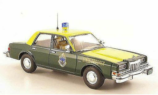 Dodge Diplomat police 1/43 First Response Vermont State 1985 coche miniatura