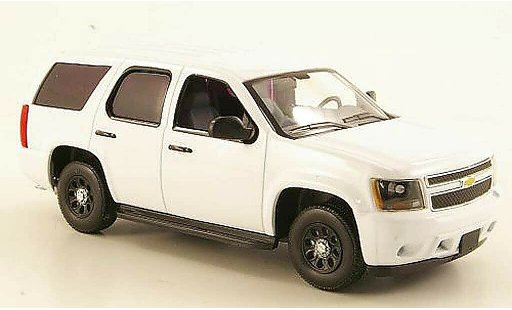 Chevrolet Tahoe police 1/43 First Response PPV blanco 2011 coche miniatura
