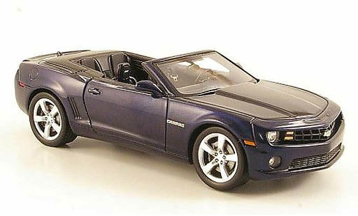 Chevrolet Camaro SS 1/43 Luxury Collectibles Convertible azul 2011 coche miniatura