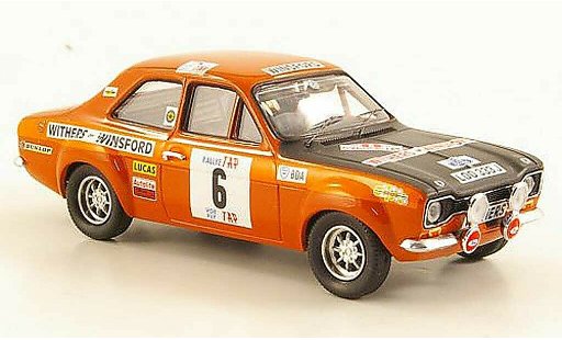 Ford Escort RS 1600 1/43 Trofeu TC No.6 Withers of WinsRally Portugal 1971 coche miniatura