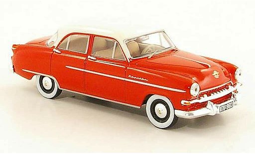 Opel Kapitan 1954 1/43 Starline rojo/blanco coche miniatura