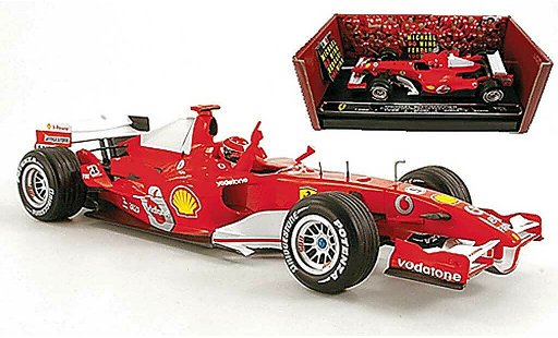 Ferrari F1 F2006 1/18 Hot Wheels Elite 248 No.5 M.Schumacher GP Italien 2006 coche miniatura