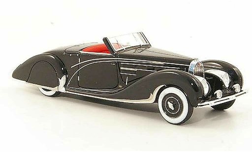 Bugatti 57 C 1/43 Look Smart Descapotable Gangloff negro RHD 1939 coche miniatura