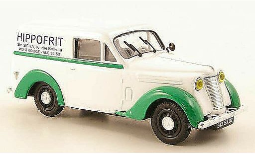 Renault Juvaquatre Base 1/43 Eligor furgoneta Hippofrit coche miniatura