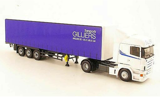 Scania Serie R Highline 1/43 Eligor HighlineTransports Gilliers Gardinenplanen-SZ coche miniatura
