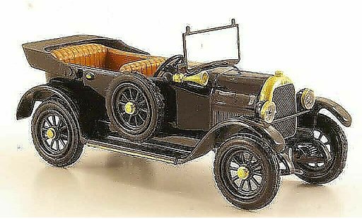 Fiat 501 Sport 1/43 Rio negro avec Figur 1925 coche miniatura