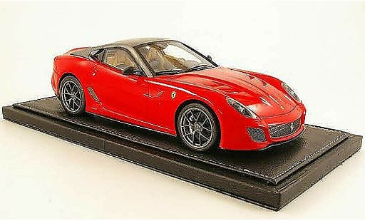Ferrari 599 GTO 1/18 BBR Models rojo/gris coche miniatura