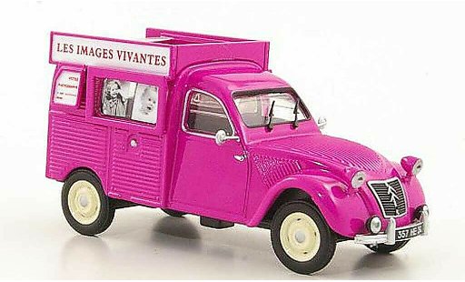 Citroen 2CV Fourgonnette 1/43 Eligor AZU Special Les Images Vivantes coche miniatura