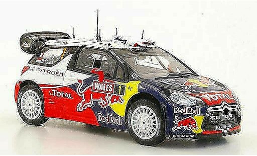 DS Automobiles DS3 WRC 2011 1/43 Spark No.1 S.Loeb / D.Elena Weltmeister Rally Gran Breta&Atilde;&plusmn;a - Wales coche miniatura