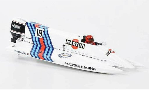 Renault F1 1984 1/43 Spark Martini Racing Powerboot Renato Molinari coche miniatura