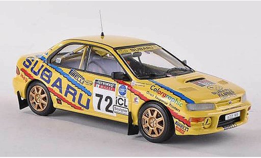 Subaru Impreza WRC 1/43 Trofeu No.72 R.A.C. Rally 1995 Roger Clark/M.Harvey coche miniatura