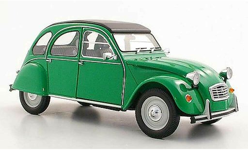 Citroen 2CV Berline 1/18 Minichamps verde 1976 coche miniatura