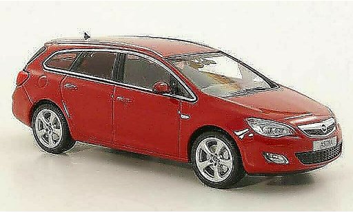 Opel Astra Sports Tourer 1/43 Minichamps Sportstourer rojo 2010 coche miniatura