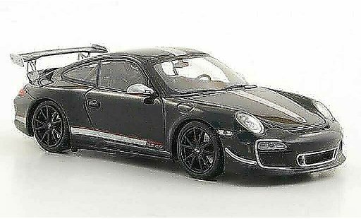 Porsche 911 GT3 RS 1/43 Minichamps 2011 4.0 (II) negro coche miniatura