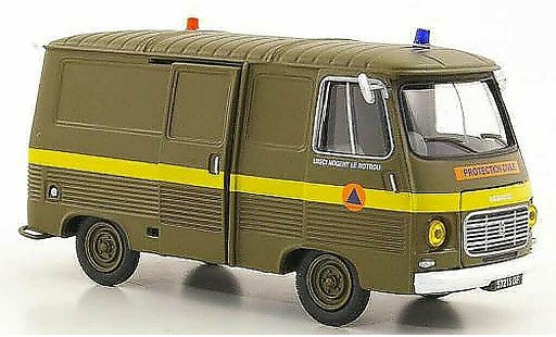 Peugeot J7 Base 1/43 Eligor Protection Civile - UIISC1 Nogent le rotrou coche miniatura