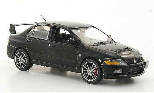 Mitsubishi Lancer Evolution IX 1/43 Vitesse negro RHD 2006 coche miniatura