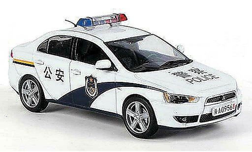 Mitsubishi Lancer EX 1/43 Vitesse China Police (GongAn) 2009 coche miniatura