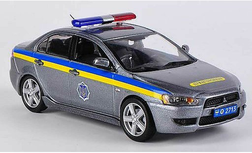 Mitsubishi Lancer Base 1/43 Vitesse Ukraine Police 2009 coche miniatura
