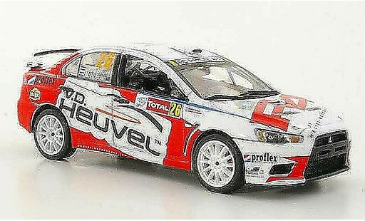 Mitsubishi Lancer Evolution IX 1/43 Vitesse R4 No.26 J.v.d.Heuvel / M.Kolman Rally Ypern 2011 coche miniatura