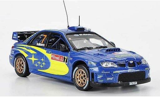 Subaru Impreza WRC 1/43 Vitesse 07 No.7 P.Solberg/P.Mills Portugal Rally 2007 coche miniatura