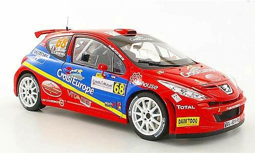 Peugeot 207 S2000 1/18 Sun Star No.68 Y.Muller / G.Leneveu Rally de France-Alsace 2011 coche miniatura
