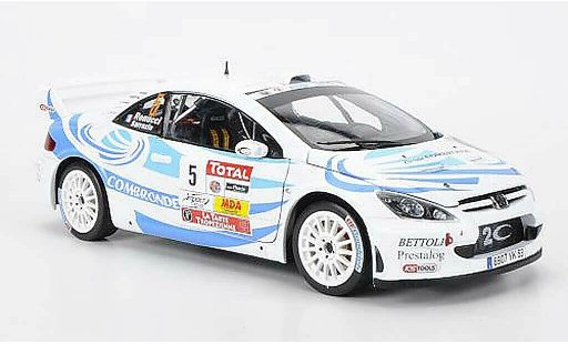 Peugeot 307 WRC 1/18 Sun Star No.5 Combronde S.Sarrazin/J.Renucci Rally du Var 2011 coche miniatura