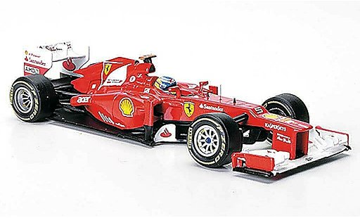 Ferrari F1 F2012 1/43 Hot Wheels No.5 F.Alonso Saison 2012 coche miniatura