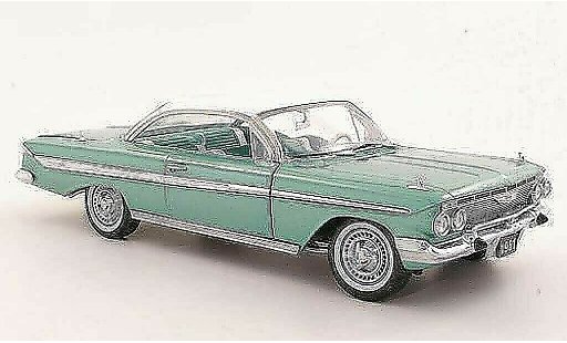 Chevrolet Impala Coupe 1/18 Sun Star 1961 Sport gris verde/blanco coche miniatura