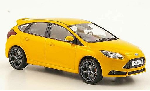 Ford Focus ST 1/43 Minichamps MkIII naranja 2011 coche miniatura