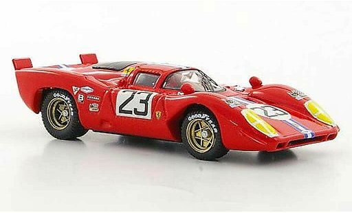Ferrari 312 P 1/43 Best No.23 NART Chinetti Jr. / Adamowicz Sebring 1970 coche miniatura