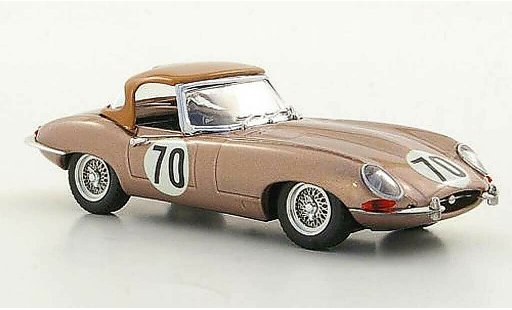 Jaguar E-Type 1961 1/43 Best Hardtop No.70 T.Fleming Nassau coche miniatura