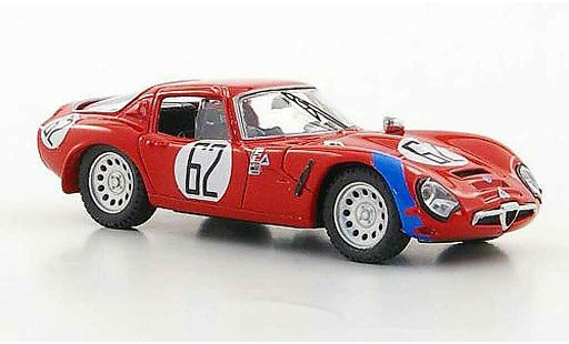 Alfa Romeo Giulia TZ2 1/43 Best No.62 Bianchi / Consten Sebring 1966 coche miniatura