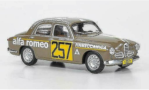 Alfa Romeo 1900 berlina 1/43 M4 No.257 J.A.Solana / L.Leguizamo Carrera Panamericana 1954 coche miniatura