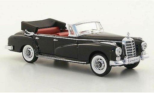 Mercedes 300 Cabriolet 1/43 Rio Descapotable (W 189) negro 1958 coche miniatura