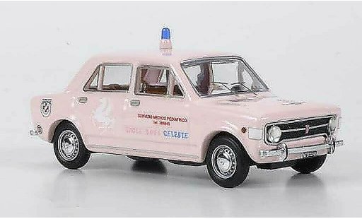 Fiat 128 Berlina 1/43 Rio Croce Rossa Celeste - rotes Kreuz 1971 coche miniatura