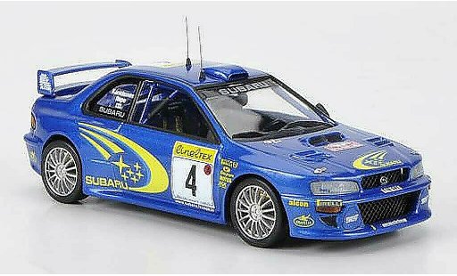 Subaru Impreza WRC 1/43 Trofeu No.4 Works Team J.Kankkunen / Repo Rally Monte Carlo 2000 coche miniatura