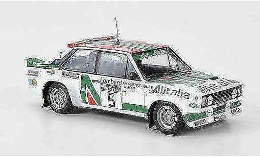 Fiat 131 Abarth 1/43 Trofeu No.5 Alitalia W.Rohrl / Ch.Geistdorfer RAC Rally Gran Breta&Atilde;&plusmn;a 1978 coche miniatura