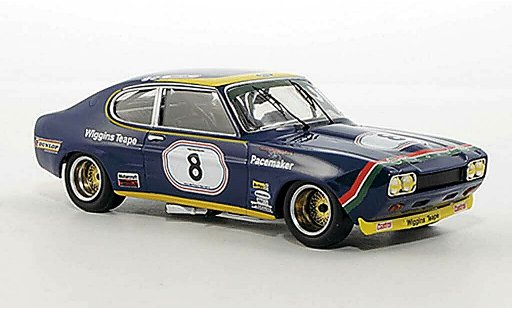 Ford Capri RS 2600 1/43 Trofeu MkI No.8 B.Muir Super Sports 200 Silverstone 1972 coche miniatura