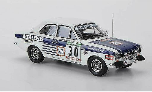 Ford Escort RS 2000 1/43 Trofeu No.30 Team Rica Lewis G.Salvi / P.de Almeida Rally Portugal 1977 coche miniatura