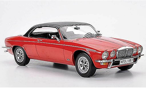 Daimler Double Six Coupe 1/18 Neo rojo/negro 1974 coche miniatura