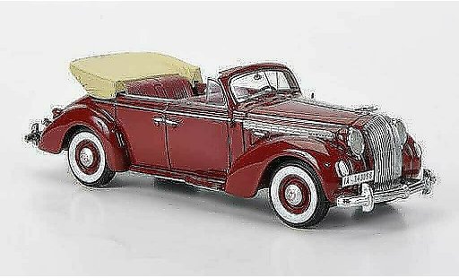 Opel Admiral Vorkrieg 1/43 Neo Descapotable rojo 1938 coche miniatura