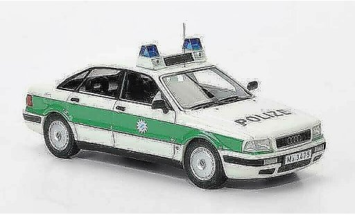 Audi 80 police 1/43 Neo (B4) Polic&iacute;a Bayern 1992 coche miniatura