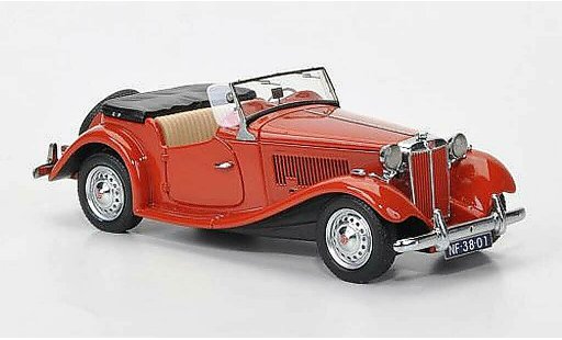 MG TD MkII 1/43 Neo rojo LHD 1950 coche miniatura