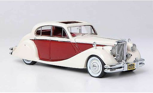 Jaguar MK 5 1/43 Neo beige/rojo LHD 1950 coche miniatura