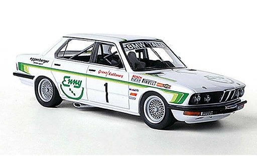 Bmw 528 etcc 1/43 Neo i (E28) No.1 Enny Eggenberger Motorsport H.Kelleners / U.Grano 1982 coche miniatura