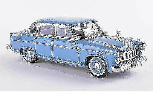 Borgward Hansa 2400 pullman 1/43 Neo azul 1955 coche miniatura
