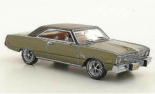 Dodge Dart 1973 1/43 Neo Swinger grisverde/negro coche miniatura