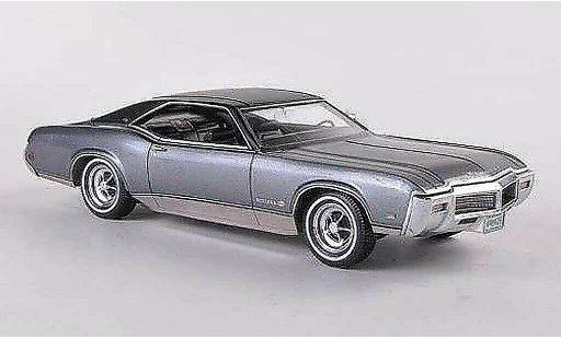Buick Riviera Grand Sport 1/43 Neo 1969 GS gris/mate negro coche miniatura